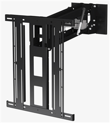 Motorized Drop Down Fireplace Wall Bracket 50 to 86 inch TVs lowers 14.9 inches - 132lb capacity smooth quiet operation