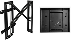 Samsung QN43LS03DAFXZA Frame TV Recess Bracket - Future Automation PS40 bracket, WB21-2S recessed in wall box