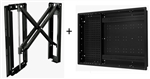 Samsung QN55LS03AAFXZA The Frame 55 inch TVs - recessed unwell mounting kit hides Samsung one connect box, conceals cables, mounts flush to the wall