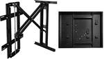 Samsung UN55LS003AFXZA The Frame 55 inch TVs - recessed unwell mounting kit hides Samsung one connect box, conceals cables, mounts flush to the wall