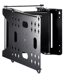 Motorized 90 degree swivel TV wall bracket with its smooth quiet mechanism that which you can input preset positions