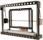 Custom made Precision Crafted Motorized TV Cabinet Lift with 180 motorized swivel 110 lb capacity upplied with basic infrared remote. Can be learnt by many learning remotes.
