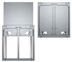 Lift/Lower TouchScreen Display Wall Mount