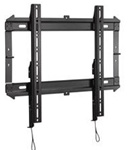 Low profile flat wall mount for 32in to 52in flat panel displays less then one inch from wall