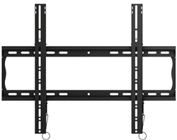 Low profile flat wall mount bracket fits 32 in to 65 in displays