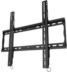 Low profile flat wall mount bracket fits 32 in to 65 in displays