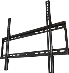 Low profile flat wall mount bracket fits 32 in to 55 in displays has depth of 1.2 inch from wall 200 lb capacity