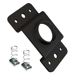 Single unistrut ceiling adapter with hardware