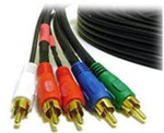 6FT 5-RCA Component Video/Audio Coaxial Cable (RG-59/U)