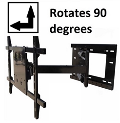 Vizio E65-E0 Portrait Landscape Rotation wall mount - All Star Mounts ASM-501M31-Rotate