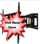 31in extension dual arm articulating TV wall mount