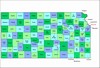 Laminated Map of Stevens County Kansas