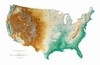 Raven Wall Map of the United States