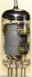 Brand New MINT NOS Rare MAY 1962 Tungsram EF86. Non corrosive alloy pins. Made in Hungary. NOT relabeled RFT E. German tubes which are common. Tungsram made some of the finer tubes in Eastern Europe due to its exposure to subsidiaries in Gt. Britain and A