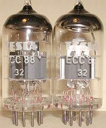 Tesla (NOT JJ) -  Matched Pairs MINT NOS 1979 ECC88 Tubes
