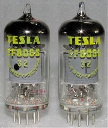 Brand New, Rare MINT NOS NOV-1972 Original TESLA EF806S, Premium Grade EF86 tubes. Rated for 10K hours. Made by Rožnov n.p. závod Vrchlabí. Produced in former Czechoslovakia (now Czech Republic).