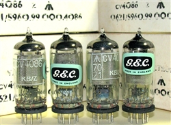 Brand New MINT NOS NIB Rare 1970 G.E.C (Genalex) CV4086 Military tubes. Same Date/Batch Code 7021 from MO (Marconi Osram) Valve Co, Hammersmith Plant. CV4086 Flying Lead is Prem Grade, High Reliability Long Life version of EF86/EF806S/6267/CV2901/ - SLIM