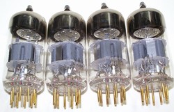 Brand New Mullard Military 7308 CV4108 E188CC Gold Pin Tubes with Dimple Disc Getter. Same 1969 date and batch code VRI R9E2 from Mitcham Plant. Made in Gt. Britain. Real fine and musical tubes.