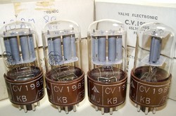 Brand New, Matched Pairs RARE MINT NOS NIB SEPTEMBER-1956 Brimar CV1985 6SL7GTY Tubes. Square Getter and Brown Micanol Base. STC Footscray production. From British Military Stock. One of the most desirable 6SL7 type tubes.