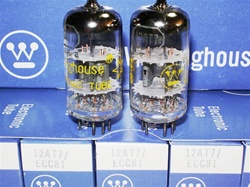 NOTE: From the same lot of Item 811, these tubes have imperfect test scores. Still quite usable in many applications. Single Tubes MINT NOS NIB TUNG-SOL 1960s 12AT7 Gray Plate Tubes with Halo Getter Westinghouse Label. Tubes are earlier production.