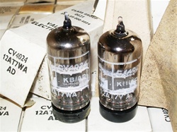 Brand New, MINT NOS NIB 1965-66 Brimar Military Production CV4024 12AT7WA tubes with Black Plates and copper posts. STC Production, Made in England. Very desirable 12AT7/ECC81 type tube for both Audio and Guitar applications.