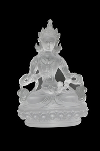 Statue Vajrasattva, 05 inch, Glass