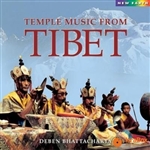 Temple Music from Tibet, CD <br> By: Deben Bhattacharya