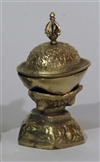 Kapala, brass, 4 inch height, 3 inch diameter