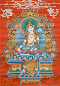 Thangka White Tara