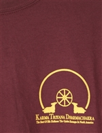 Sweatshirt, maroon, with KTD Logo