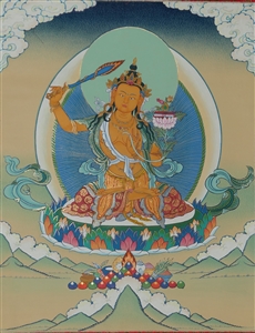 Thangka Manjushri