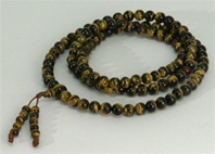 Mala Tiger Eye, 08 mm, 108 beads