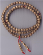 Mala Lotus Seed, 08 mm, 108 beads