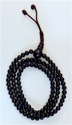 Mala Rosewood, 6-7 mm, 108 beads