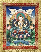 Thangka Chenrezig