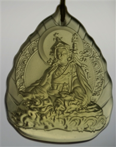 Deity Pendant Guru Rinpoche Glass