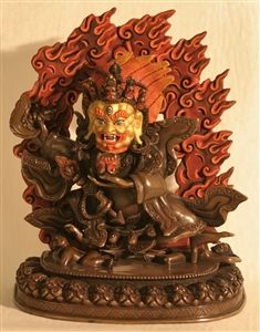 Statue Mahakala Dorje Bernachen