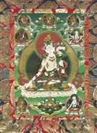 White Tara, Laminated Card 5 x 7 inch