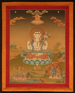 Thangka Chenrezik