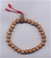 Wrist Mala Sandalwood, 09 mm, 21 beads