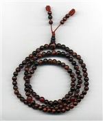 Mala Tiger Eye Red, 06 mm, 108 beads