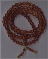 Mala Amber, 07 mm, 108 beads