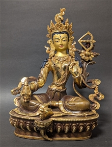 Statue Red Tara, 8 inch