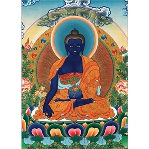 Medicine Buddha , Note Card