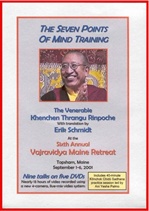 Seven Points of Mind Training, DVD