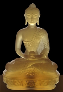 Statue Amitabha Glass, 08 inch