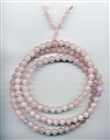 Mala Rose Quartz, 10 mm, 108 beads