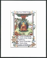 Four Noble Truths 5x7, White Matt 8x10