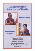 Medicine Buddha Instruction and Practice, DVD-R <br> By: Khenpo Jigme & Lama Kathy
