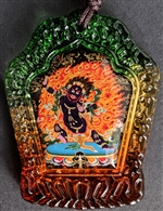 Deity Pendant Varjapani Glass